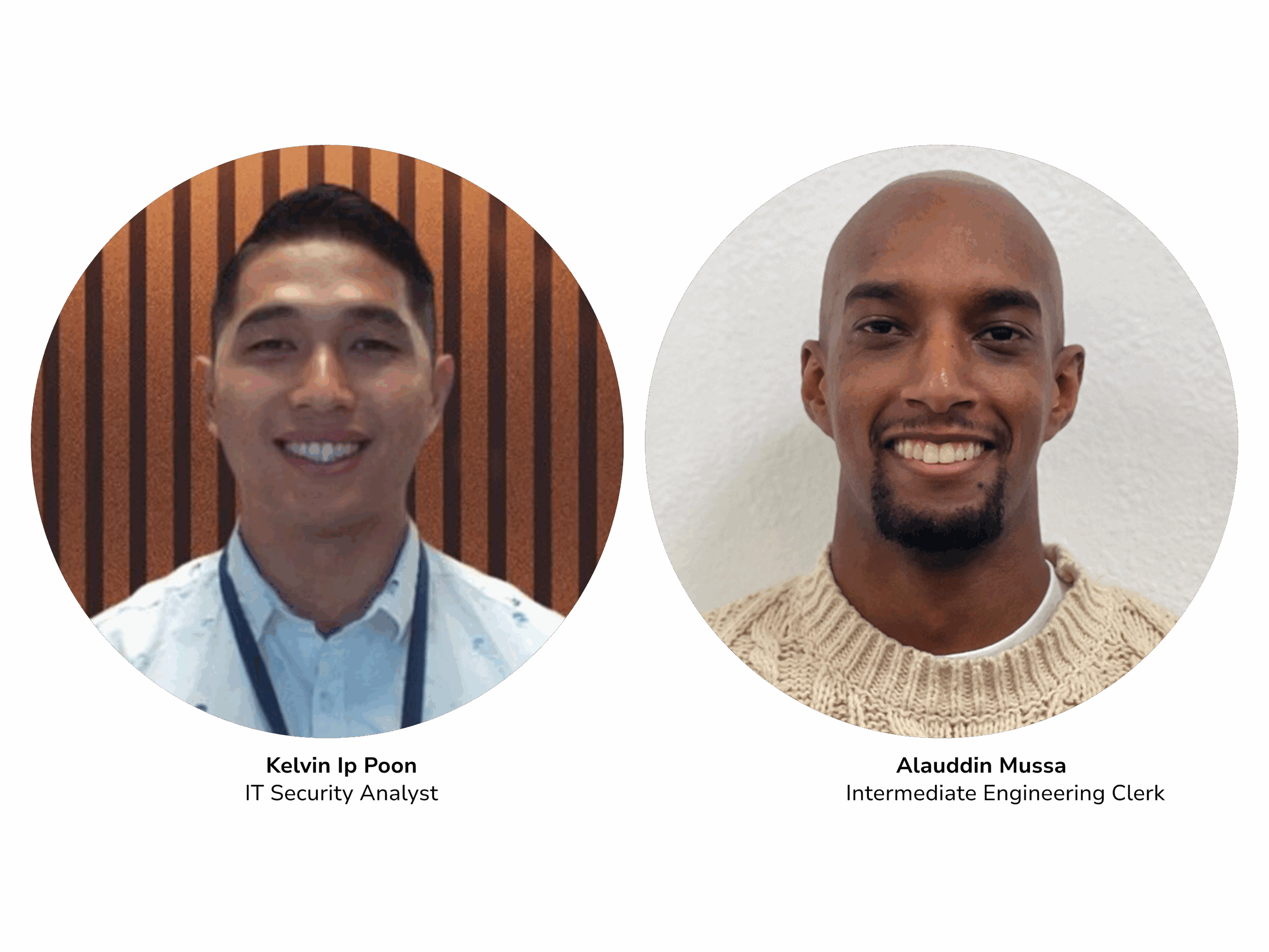 Photo of Kelvin Ip Poon and Alauddin Mussa