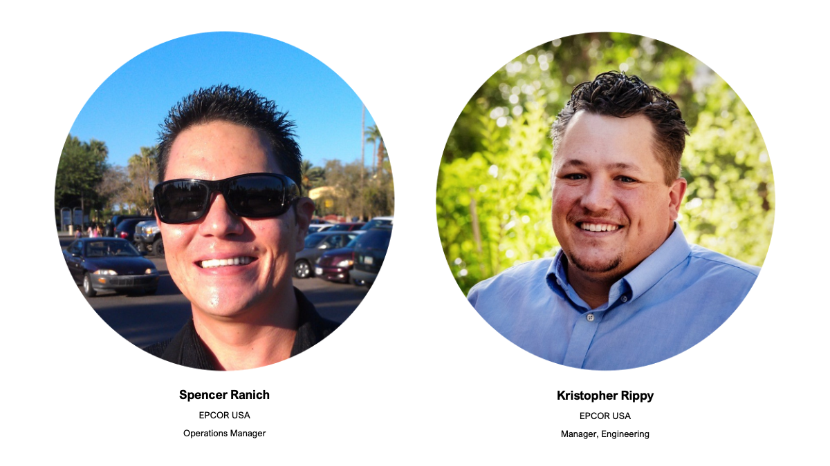 Photo of Spencer Ranich and Kristopher Rippy